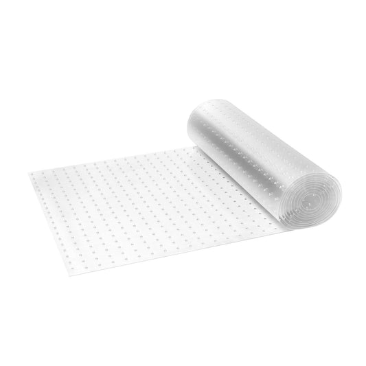 Protecteur de tapis en PVC anti-griffures pour chat (24" x 12'), antidérapant, facile à découper, idéal pour protéger les zones comme les encadrements de porte contre les griffures.