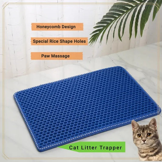 Tapis de litière pour chat