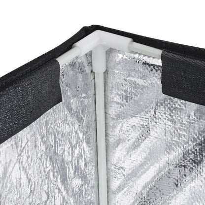 VEVOR Niche chauffante surélevée pour chat, abri rectangulaire vert avec coussin chauffant inclus - Taille M