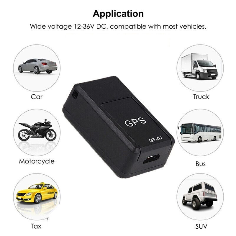 Traceur GPS avec émetteur magnétique, suivi en temps réel, alarme SOS et SMS pour véhicule